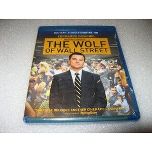 The Wolf of Wall Street (Blu-ray + DVD + Digital HD) (Blu-ray) NEW